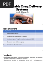 Unit 2 C3 Implantable Drug Delivery Systems 1.1