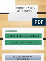 Electrochemical Machining