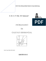 Problemario Calculo Cecyte