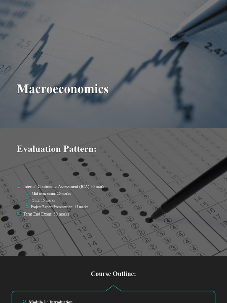 Module 1 Introduction PDF Macroeconomics Economics