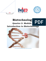 Q2 Module 1 Biotechnology