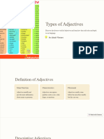 Types of Adjectives