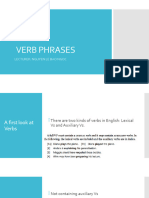 Verb Phrases