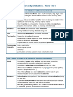 Grammar Vocabulary and Punctuation