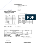 Analisis Alokasi Waktu (Genap)