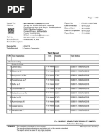 Test Result: M/S.Itm-Dozco (India) PVT - LTD.