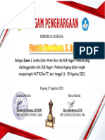 PIAGAM LOMBA CATUR THN 2022