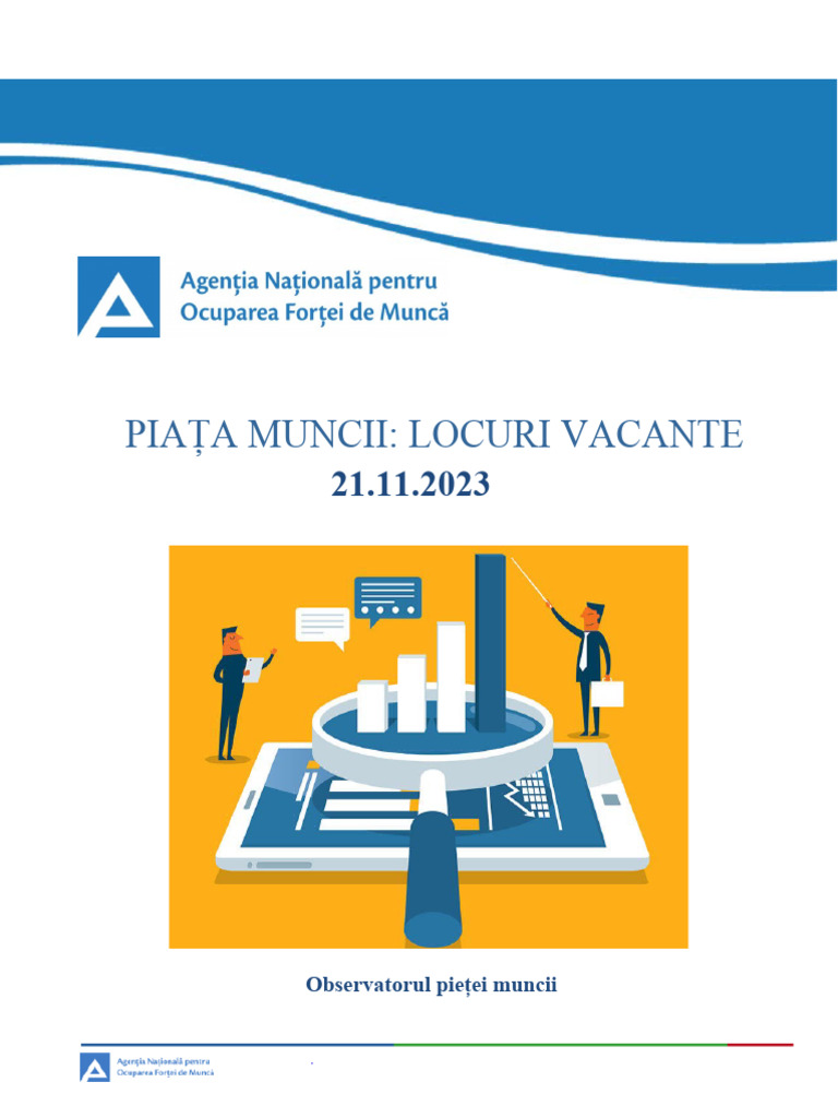 Piața Muncii În Republica Moldova - Locuri Vacante La 21 Noiembrie 2023 ...