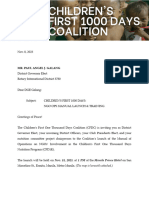 CFDC Launch Invitation Letter - MR. PAUL ANGEL GALANG