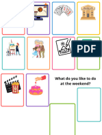 Pastel Classroom Objects Flashcards