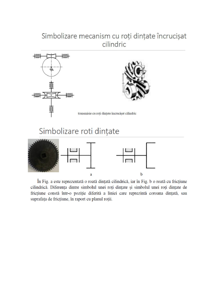 Simboluri Roti Dintate | PDF