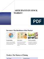 3 Participants-In-Stock-Market