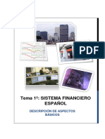 1 Tema Sist Financ Español - Aspectos Básicos