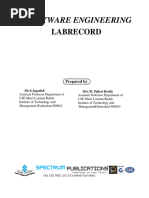 SE LAB Manual