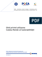 Ghid Privind Utilizarea Codului Român Al Sustenabilității