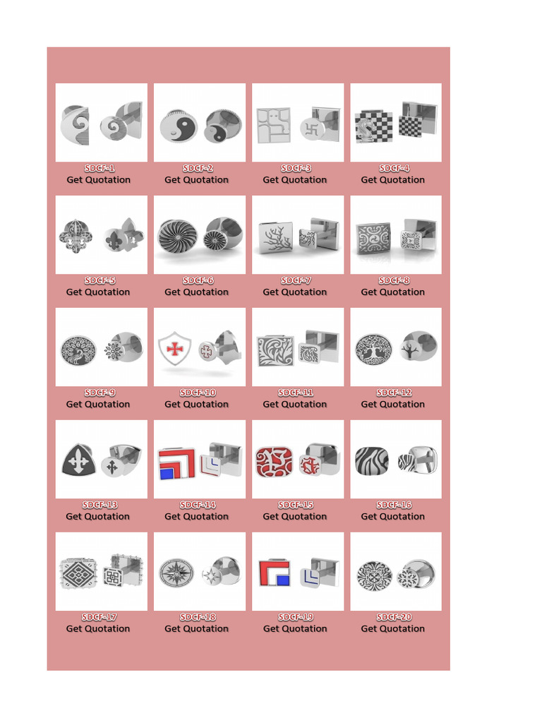 Cufflinks PDF
