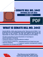 Senate Bill No. 2443