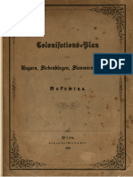 Christof Rab - Kolonisations-Plan Für Ungarn, Siebenbürgen, Slavonien, Galizien Und Bukowina (1852, Gerold) - Libgen - Li