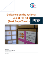 Guidance On The Rational Use of RH Kit 3 (Post Rape Management)