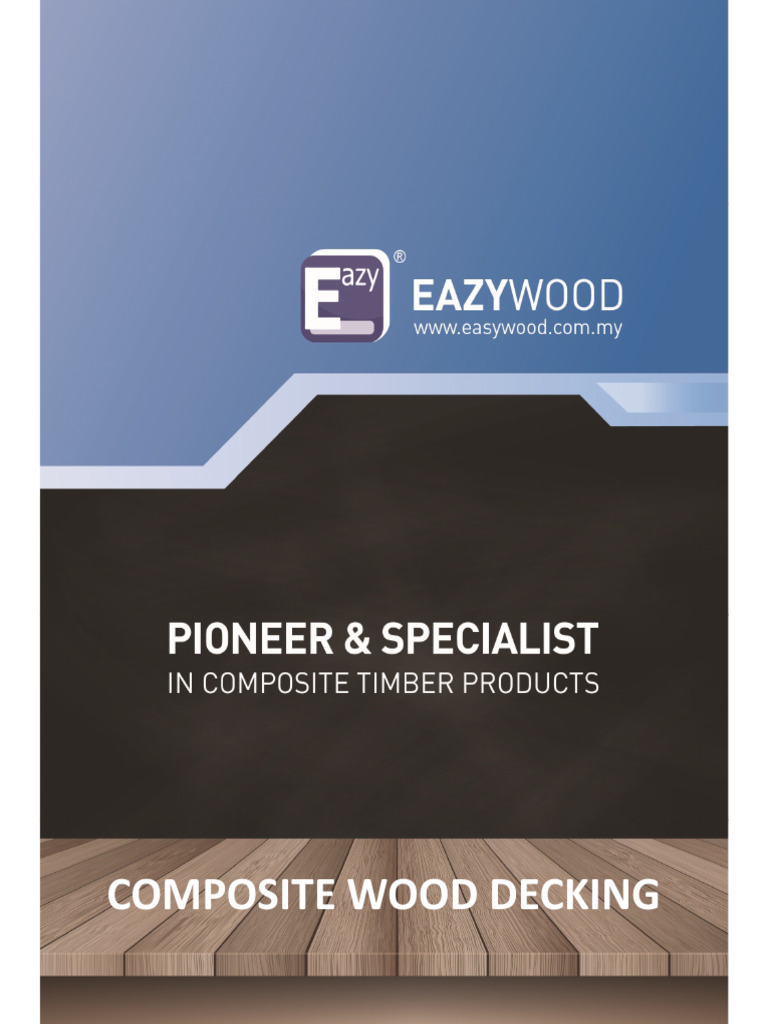 EAZYWOOD Composite Decking Options | PDF