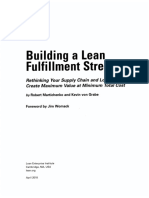 Building A Lean Fulfillment Stream