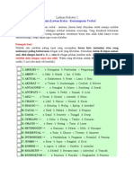 Soal Cpns Tahun 2009 Latihan Psikotes 2 Antonim1