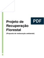 Projeto de Recuperacao Floestal Nascente Corrego Tancredi