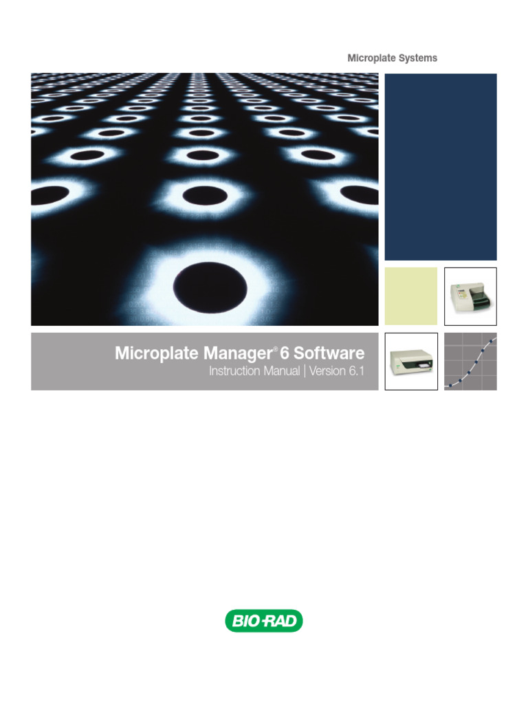 Microplate Manager 6 Software Instruction Manual Version 6.1 PDF