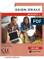 Expression Orale Niveau A1 A2