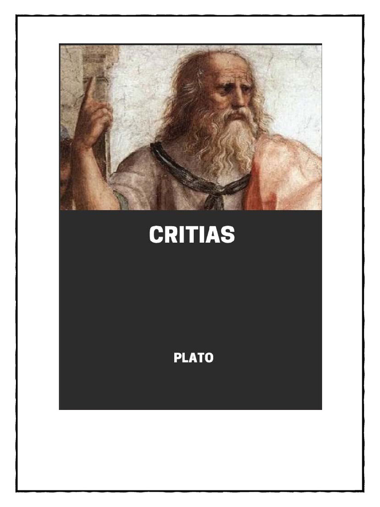 2 Critias Author Plato PDF Socrates