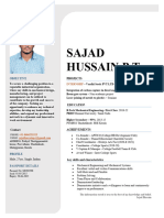 Sajad Hussain - CV