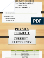Class 12 Physics Project