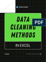 Data Cleaning Methods in Excel