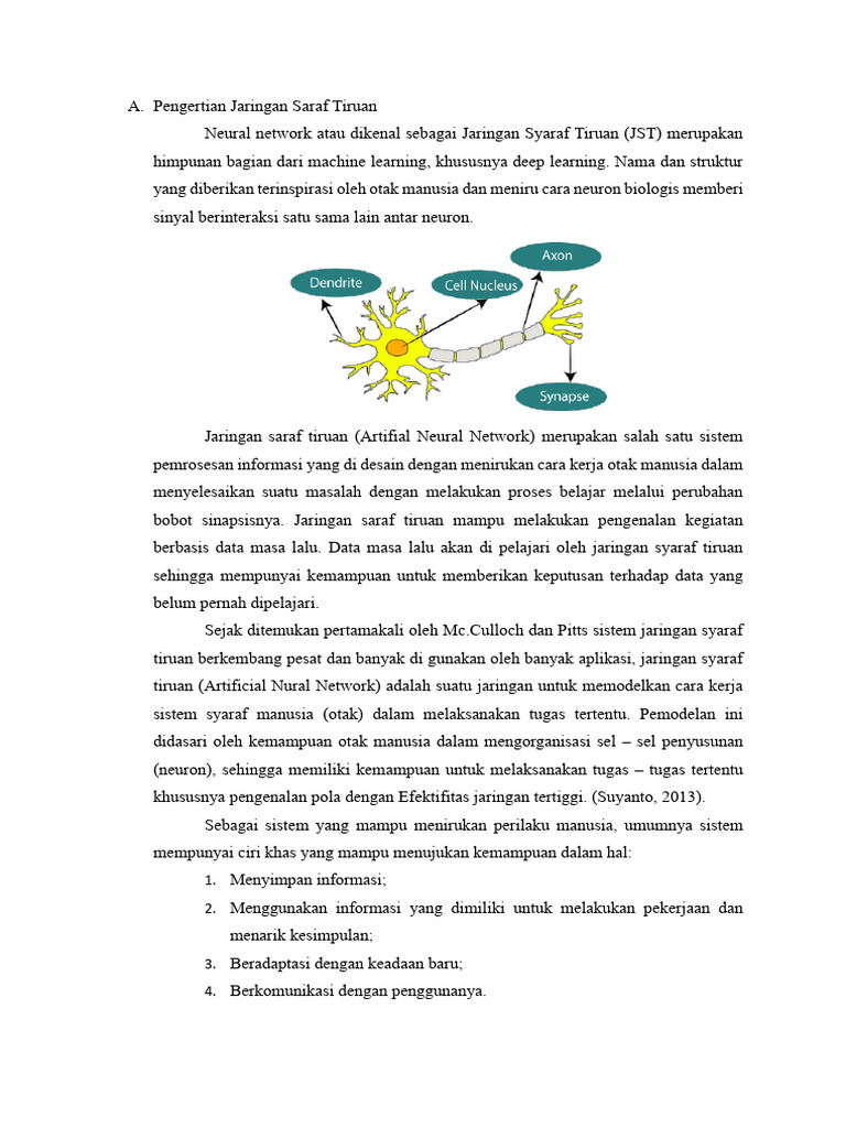 Jaringan Syaraf Tiruan Pdf