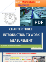 Chapter Three Work Measurement