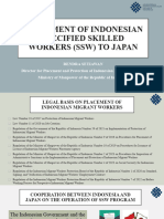 Placement of Specific Skilled Workers (SSW JAPAN)