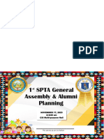 1ST SPTA General Assembly