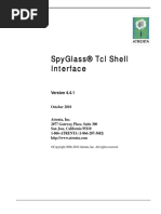 SpyGlass TCL Shell Interface