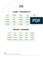 TH-Practice-Sheet TH Sound