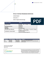 D 1.3 Cycling Testing Program Definition