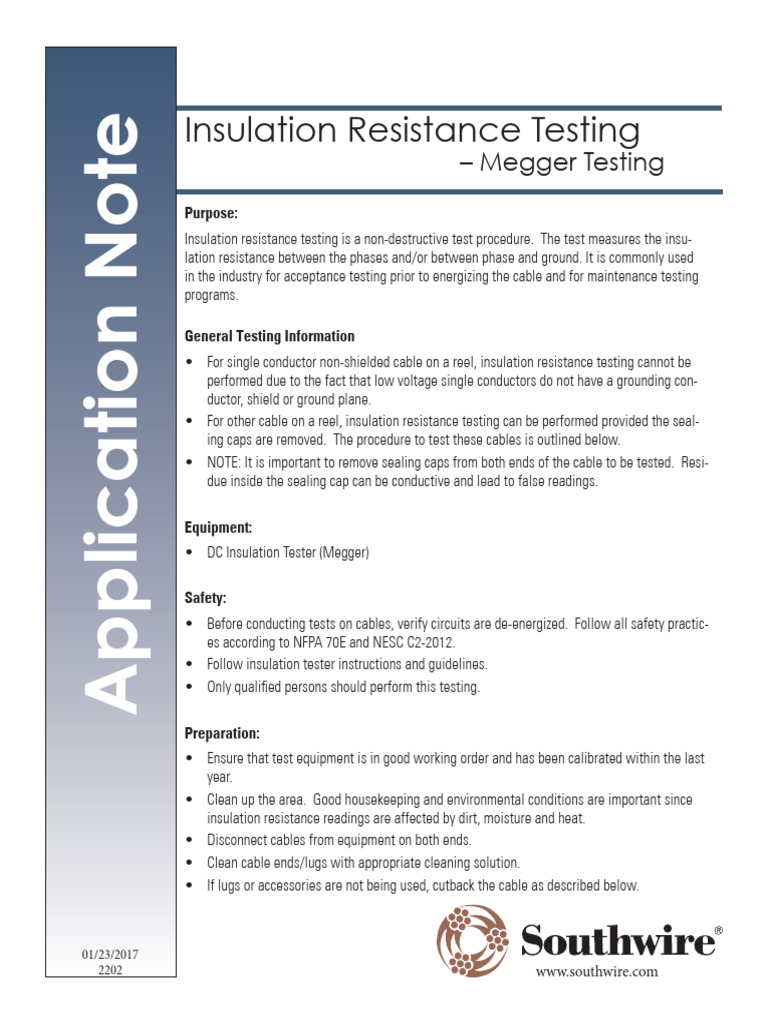 insulation-resistance-testing-pdf-electrical-resistance-and