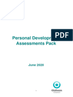 Personal Development Assesments Pack
