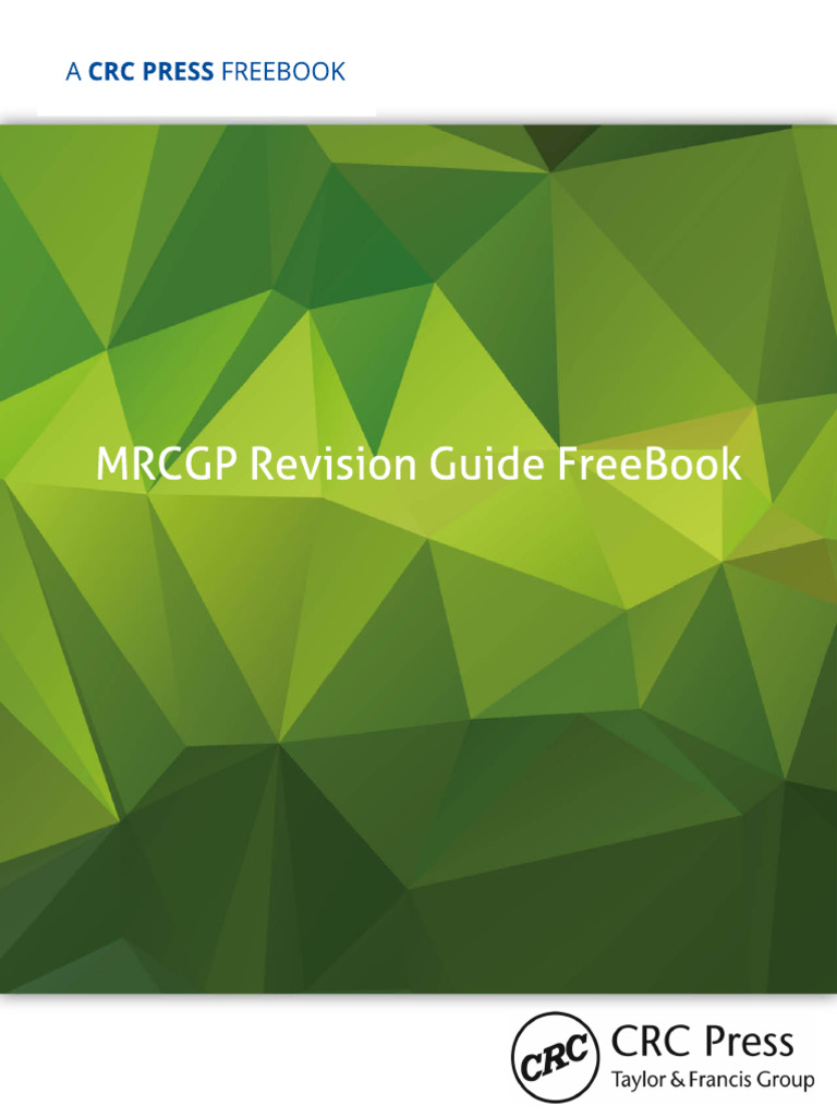 MRCGP Revision Guide Overview | PDF | Level Of Measurement | Mean