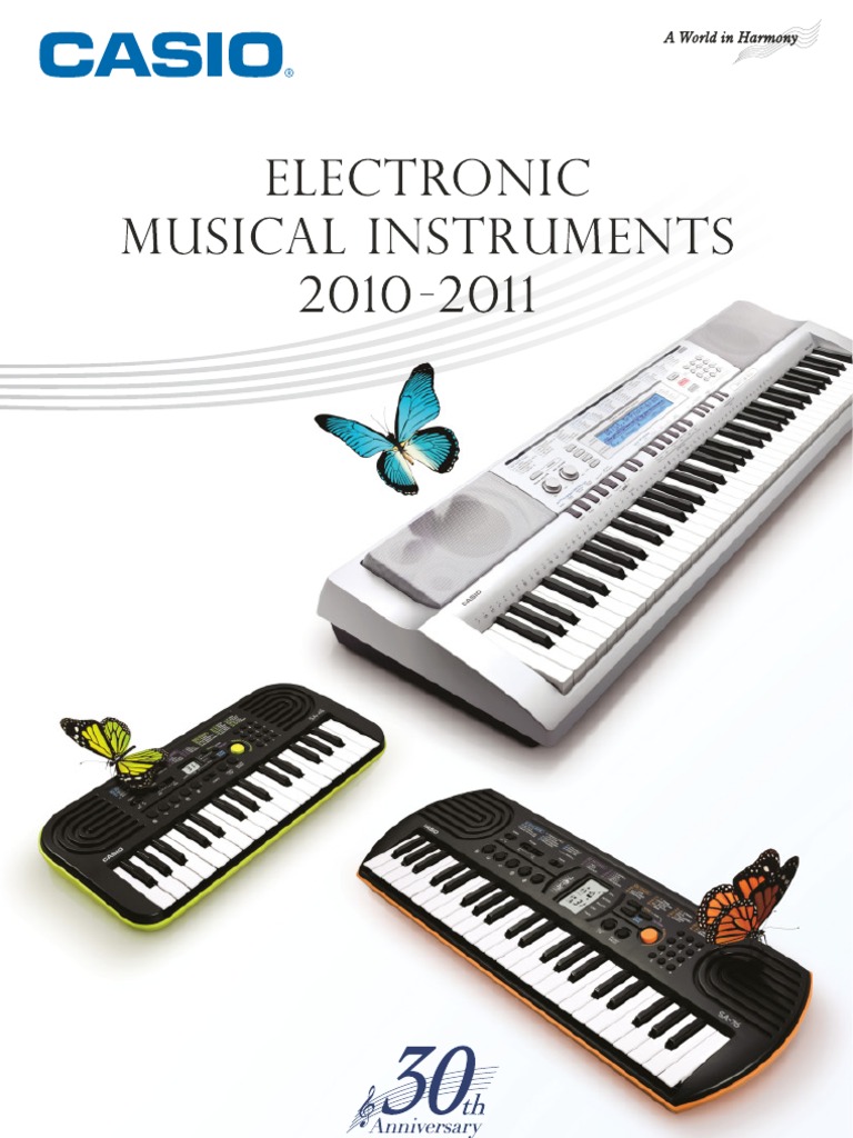 CASIO, PDF, Synthesizer