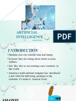 Artificial Intelligence: (Amazon Scout)