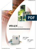 Delta VFD A User Manual