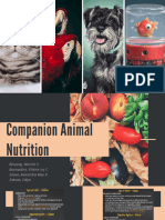 Canine and Feline Nutrition