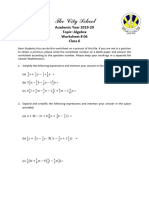 Class 06 Worksheet 06