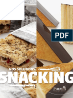 Cahier Recettes Snacking Puratos 2020