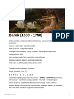 Barok 1600 - 1750